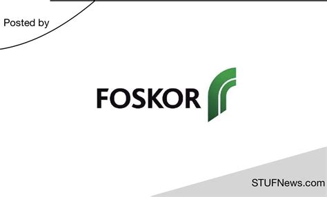 Foskor: Graduate in Training Programme 2023-2025 | STUFNews