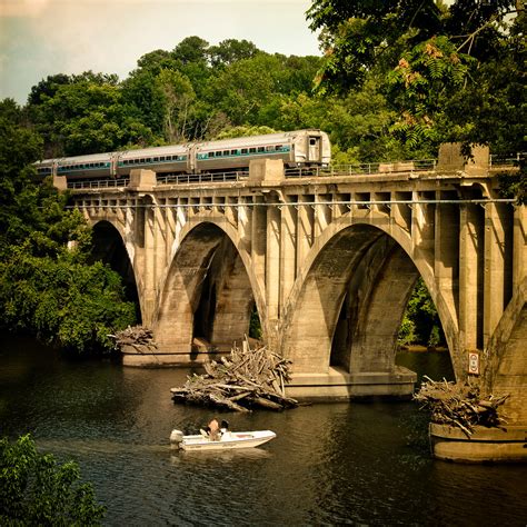 Rappahannock River Crossing | Railroad bridge over the Rappa… | Flickr