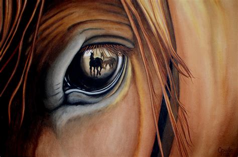 Beautiful Watercolor Paintings of Horses, that showcases their Power - Chitra