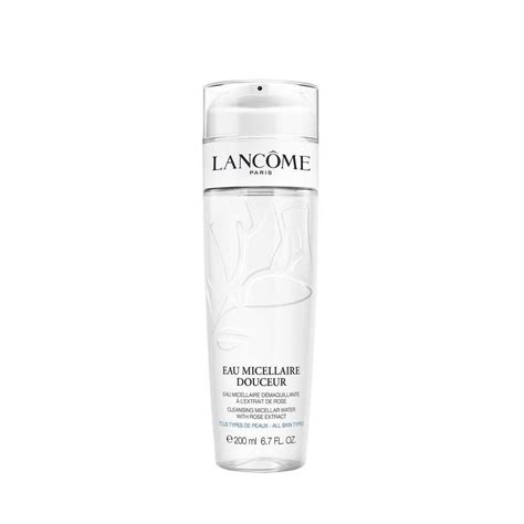 Lancôme Micellar Water Douceur Express Make-up Remover Solution for face, eyes and lips Capacity ...