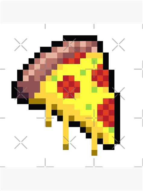 "Pizza Pixel art" Photographic Print for Sale by ArtsyGear | Redbubble