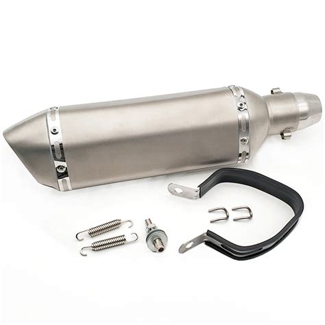 51MM Universal Motorcycle modified exhaust pipe muffler Exhaust System ...