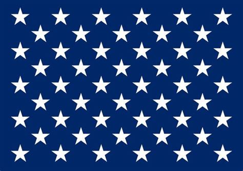American Flag Stars Printable