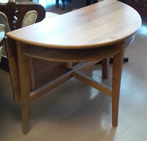 UHURU FURNITURE & COLLECTIBLES: SOLD Ikea Laurila Drop Leaf Table - $65