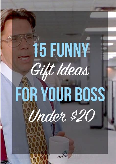 15 Funny Gift Ideas For Your Boss Under $20 - Society19 | Funny boss ...