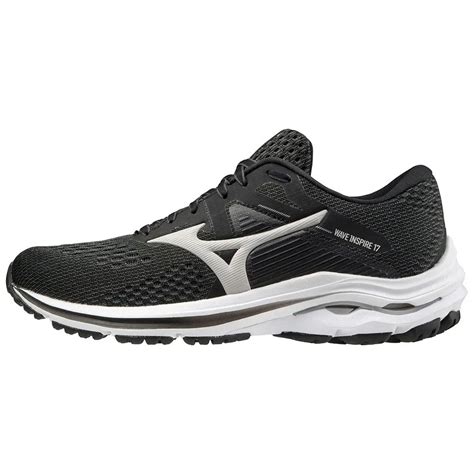 Mizuno Wave Inspire 17 Black buy and offers on Runnerinn