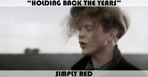 "Holding Back The Years" Song by Simply Red | Music Charts Archive