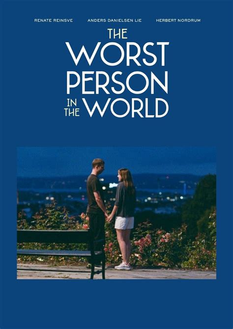 the worst person in the world poster | Movie covers, Movie posters, Bad person