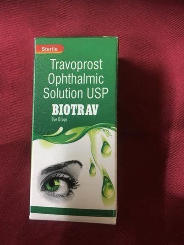 Travoprost Eye Drops at Best Price, Travoprost Eye Drops Supplier in Gujarat