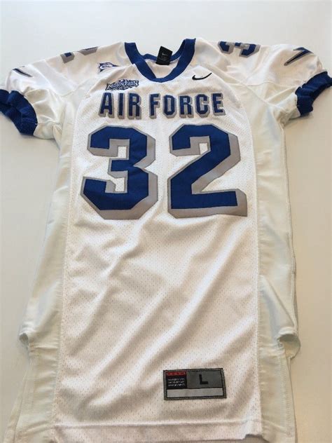 Game Worn Used Nike Air Force Falcons Football Jersey Size Large #32 – D1Jerseys