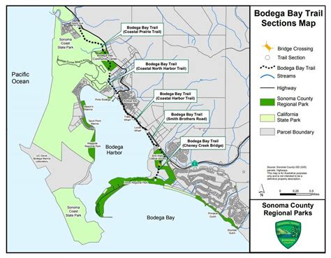 Bodega Bay Hiking Map - Arleen Michelle