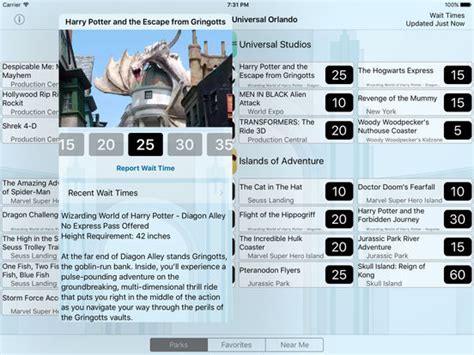 Wait Times for Universal Orlando - appPicker