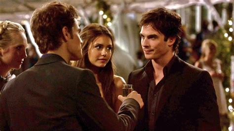 Stefan, Elena and Damon #TVD | Vampire diaries cast, The vampire diaries characters, Vampire diaries