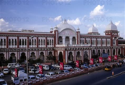 Egmore Railway station built in 1890 in Chennai - Photo12-imageBROKER ...