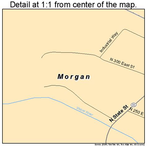 Morgan Utah Street Map 4951910