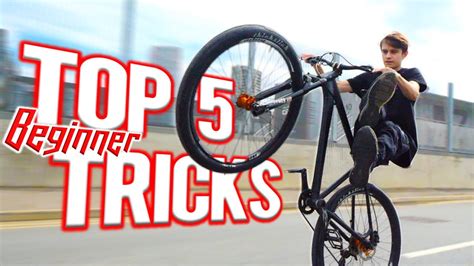 TOP 5 EASIEST WHEELIE TRICKS FOR BEGINNERS! - YouTube