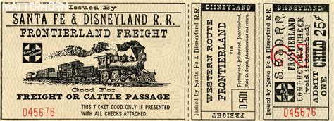 Free Printable Vintage Train Ticket Template