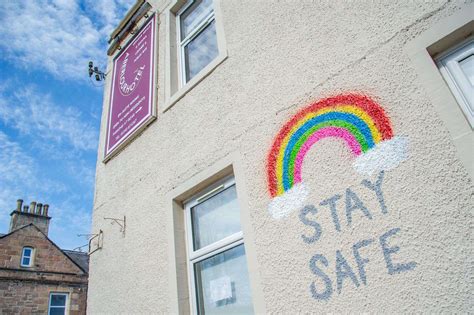 The Aberlour Hotel spreads "stay safe" message to town