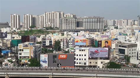 Hyderabad Gachibowli city - YouTube