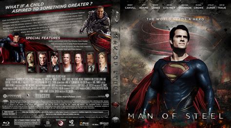 Man Of Steel - Movie Blu-Ray Custom Covers - Man Of Steel 2013 Custom ...