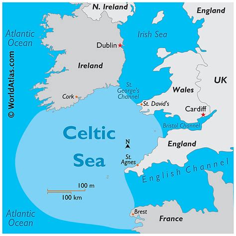 Celtic Sea - WorldAtlas