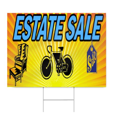 Estate Sale Sign | SignsToYou.com