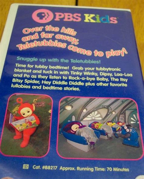 PBS Kids Teletubbies BEDTIME STORIES AND LULLABIES VHS VIDEO | eBay