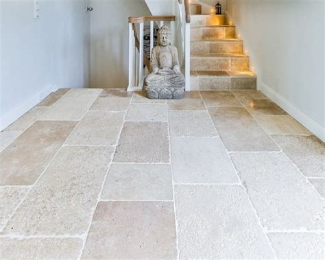 Vieux Monde reclaimed look French limestone. quarry's showroom in Jardres, near Chauvigny, east ...