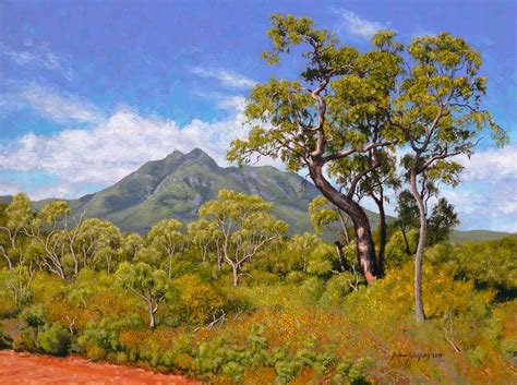 Recent Australian Landscape Oil Paintings – Michael Hodgkins