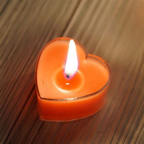 12 Pack Red Heart Shaped Tea Light Candles | eFavorMart