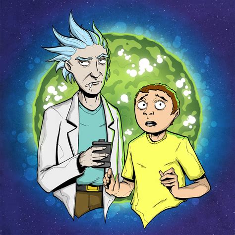 Rick and Morty - Fan Art by route345 on DeviantArt