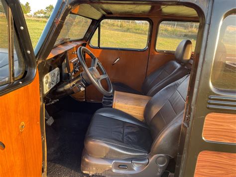 Willys Jeep Truck Interior