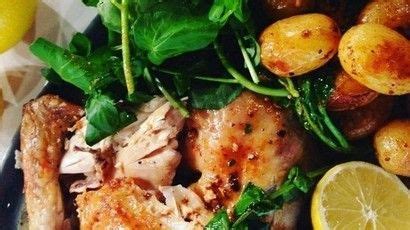 John Torode’s roast chicken with crème fraiche, new potatoes and ...