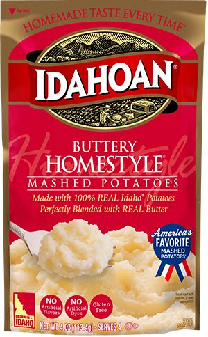 Buttery Homestyle Mashed Potatoes - Idahoan Mashed Potatoes - Idahoan Foods LLC