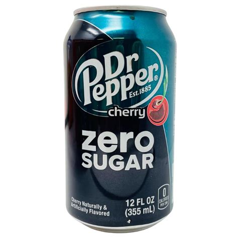 Dr Pepper Cherry Zero Sugar - 355mL | Candy Funhouse