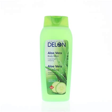 Body Wash Aloe Vera - Delon Laboratories