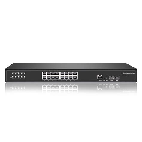 24 port manageable PoE switch Gigabit managed PoE with 2 SFP fiber port - Ontolt.com