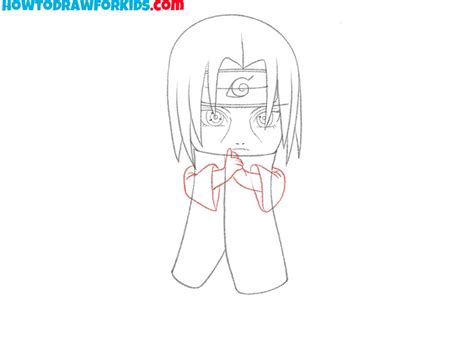 How to Draw Itachi - Easy Drawing Tutorial For Kids