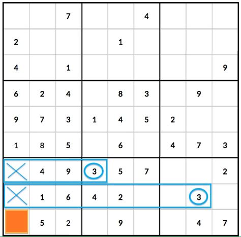 Intermediate Sudoku Solving Techniques – Part 1: Looking for Number Pairs | Play Free Sudoku, a ...