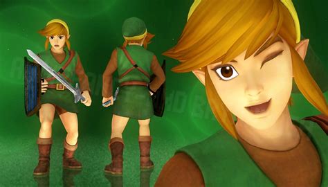 Classic Link - Hyrule Warriors (MMD Render Test) by Jakkaeront on DeviantArt