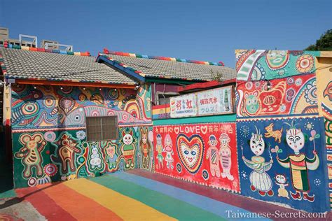 Rainbow Village in Taichung - A Colorful Photo Gallery