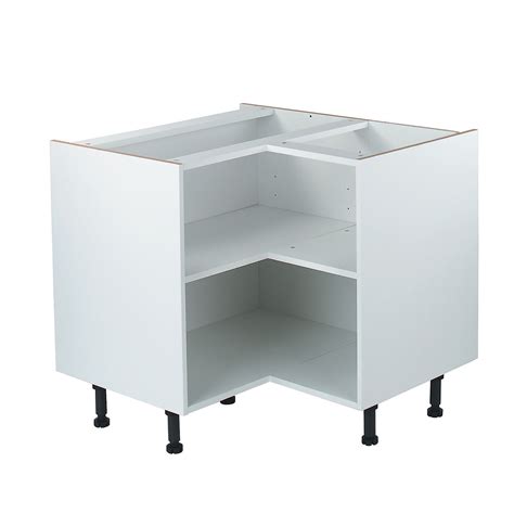 IT Kitchens White Corner Base Cabinet (W)925mm | Departments | DIY at B&Q