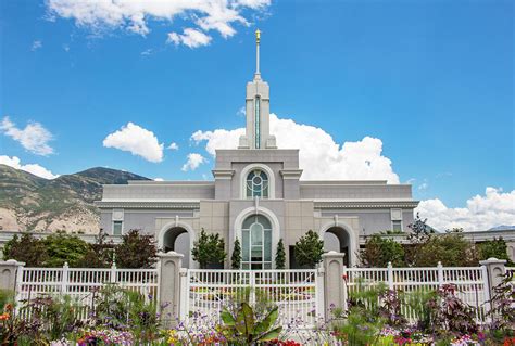 Mt. Timpanogos Temple Photograph by K Bradley Washburn - Fine Art America