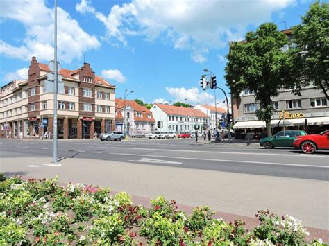 Klaipeda Old Town, Lithuania Editorial Photography - Image of homes ...