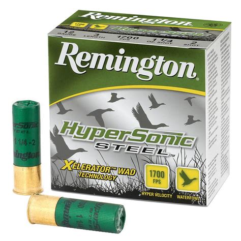 500rds of Remington HyperSonic Steel 12 Gauge Shotshells - cheap ammo store