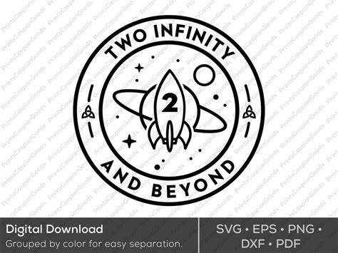 Two Infinity and Beyond SVG Toy Story Space Ranger Buzz - Etsy