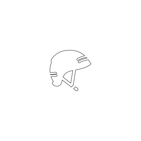 Skateboard helmet icon design illustration 11097263 Vector Art at Vecteezy