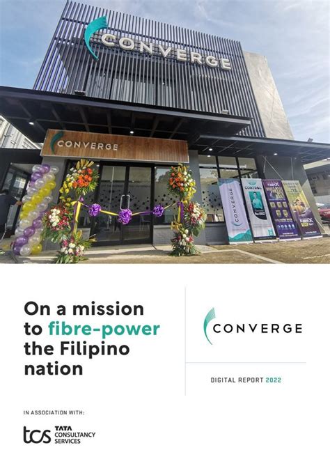 Converge: On a mission to fibre-power the Filipino nation Brochure ...