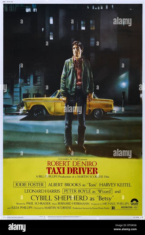 Taxi driver poster scorsese hi-res stock photography and images - Alamy