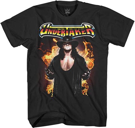 WWE - WWE The Undertaker Fire Shirt - Lord of Darkness - World ...